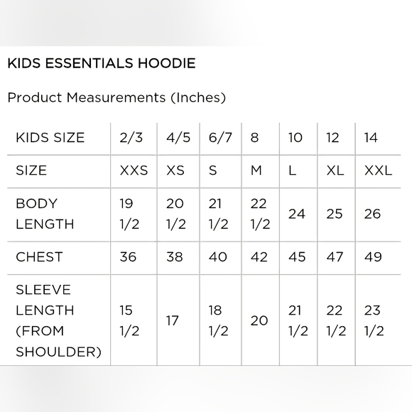 Essentials Light Oatmeal Hoodie Sweater for Kids - Picture 16 of 16